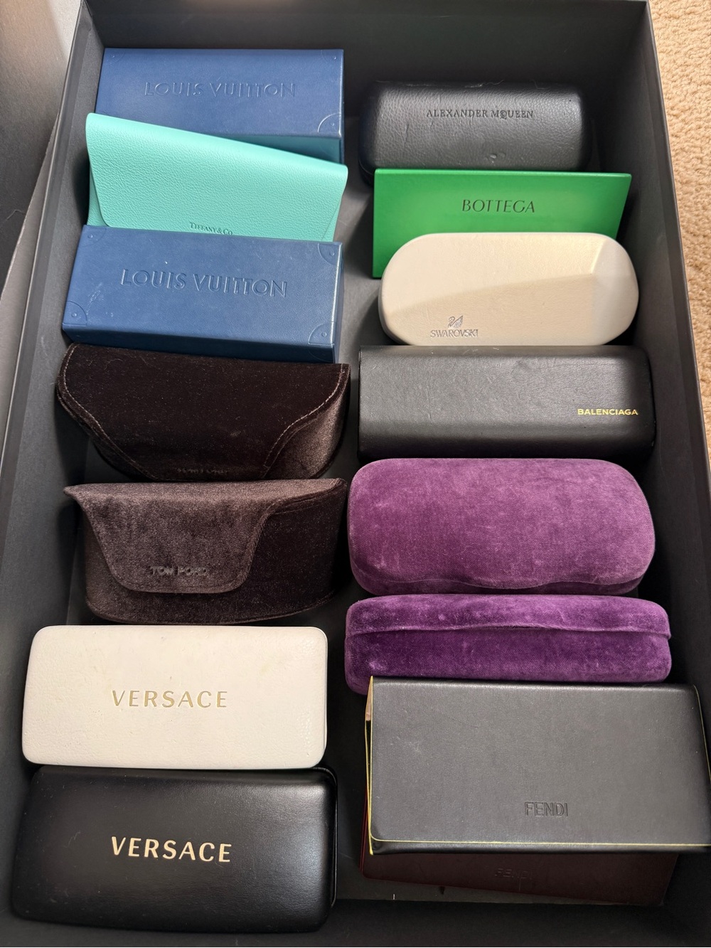 Designer Sunglasses & Eyewear Cases Collection - Multi Color